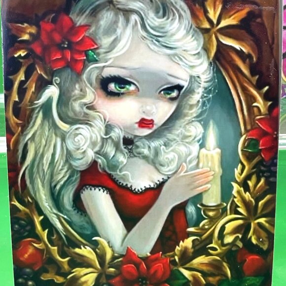 Kitchen Refrigerator Magnet Bundle Handmade Lot of 9 Peace Love Rainbow Flowers - Picture 2 of 11